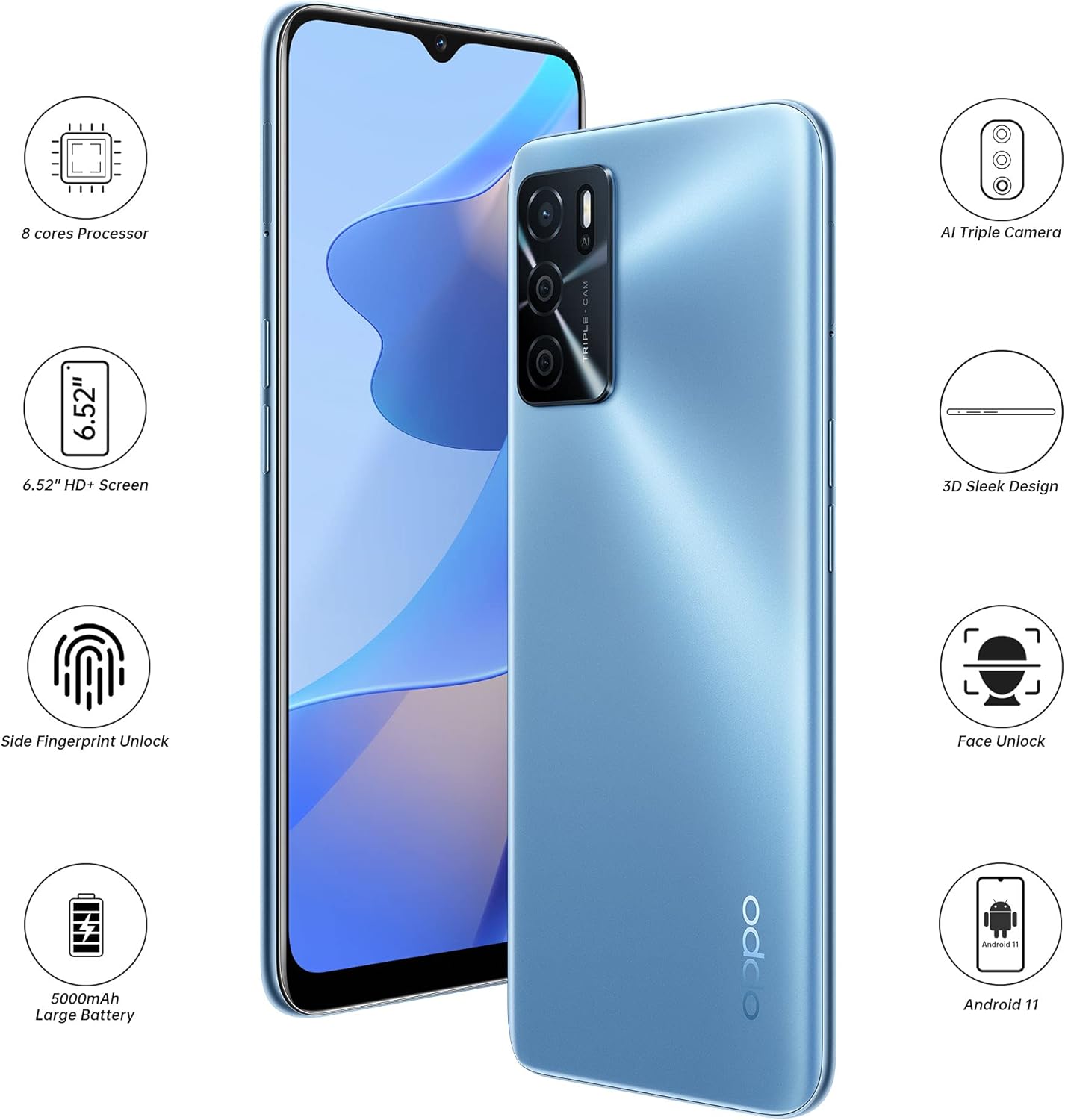 OPPO A16 スマートフォン ユーザーマニュアル (モデル CPH2269)